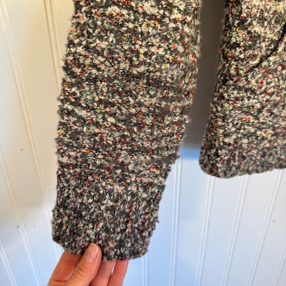 Royal Robbins Women’s Full Zip Knit Multi-Colored Specks Cardigan Sweater Size L - Picture 3 of 10